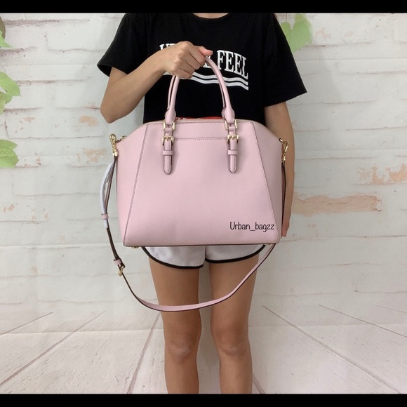 Michael Kors Ciara Large Top Zip Satchel Set - Picture 4 of 13